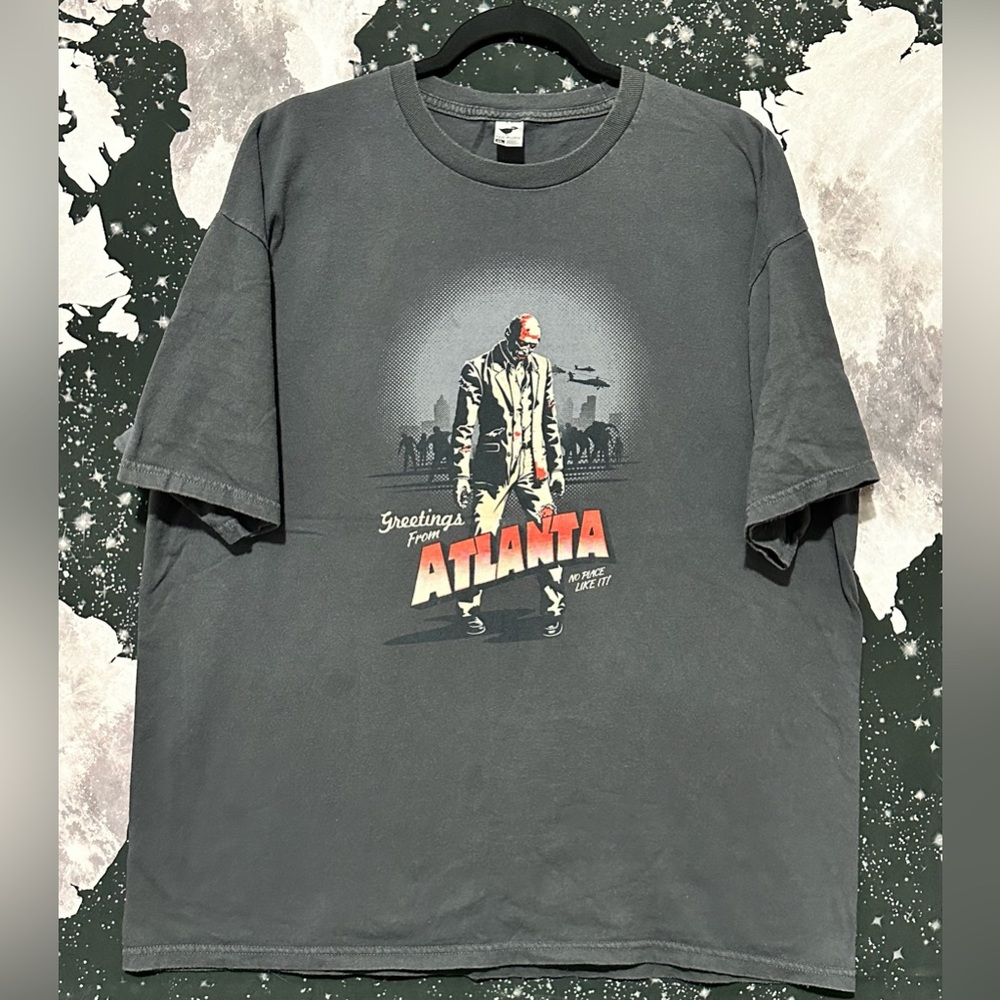 The Walking Dead Zombie Postcard Shirt